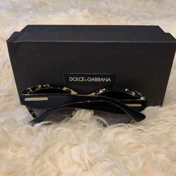 Dolce & Gabbana Sunglasses - Black + Gold main image 10